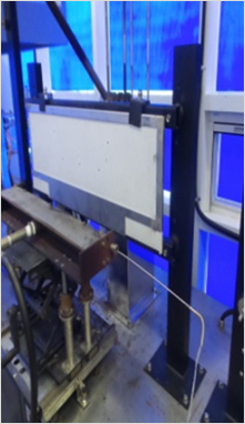 Fireproof and fireproof damage tester